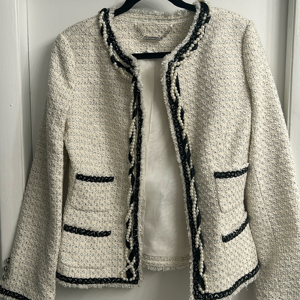 The tweed jacket